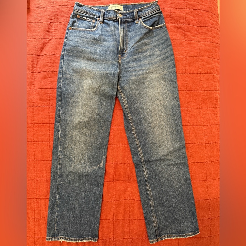Abercrombie & Fitch The 90’s Straight Ultra High Rise 28/6